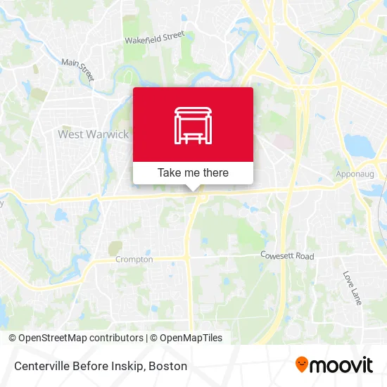 Centerville Before Inskip map