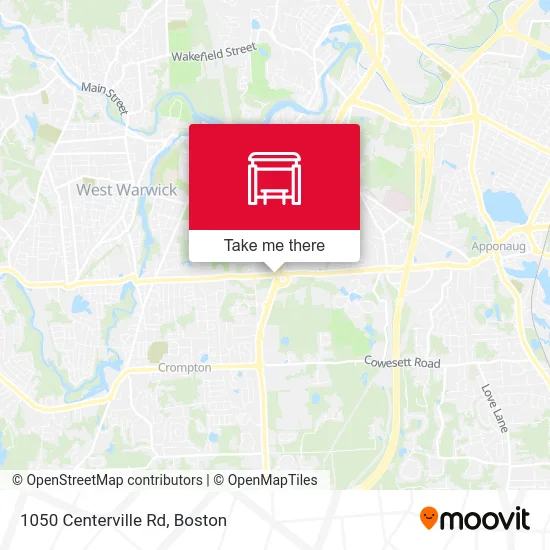 1050 Centerville Rd map