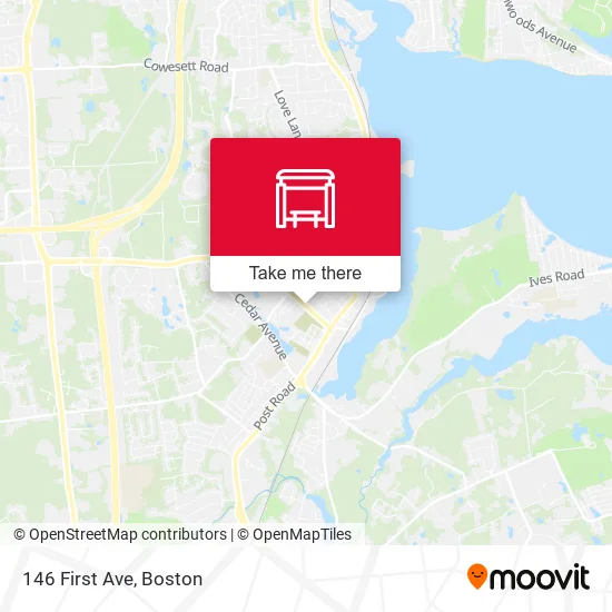146 First Ave map