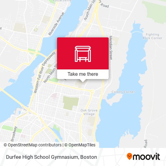 Mapa de Durfee High School Gymnasium
