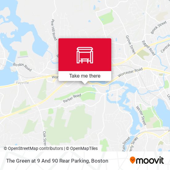 Mapa de The Green at 9 And 90 Rear Parking