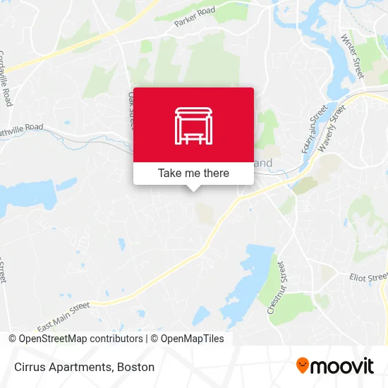 Cirrus Apartments map