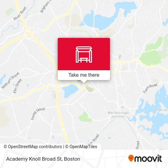 Academy Knoll Broad St map