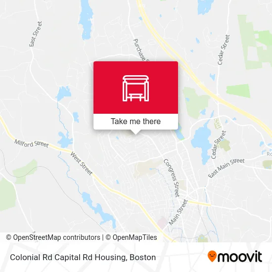 Colonial Rd Capital Rd Housing map