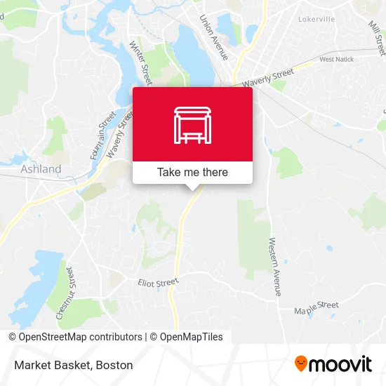 Market Basket map