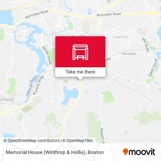 Memorial House (Winthrop & Hollis) map