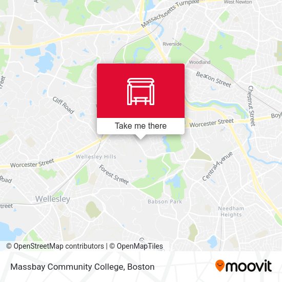 Massbay Community College map