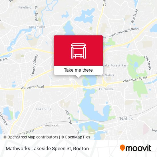 Mathworks Lakeside Speen St map
