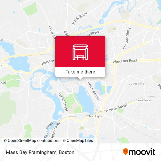 Mass Bay Framingham map