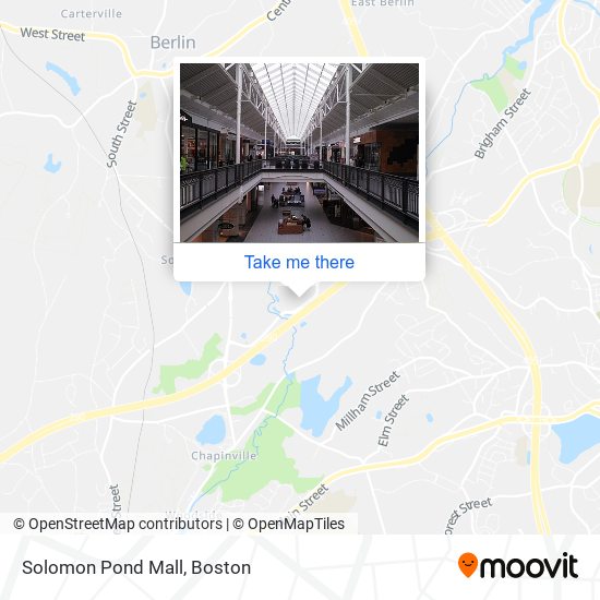 Mapa de Solomon Pond Mall