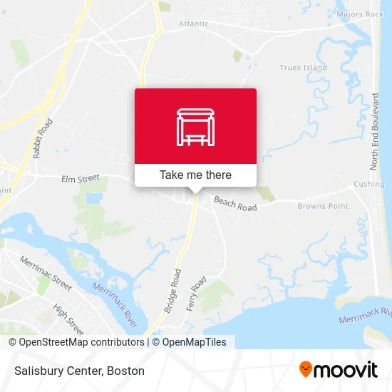 Salisbury Center map