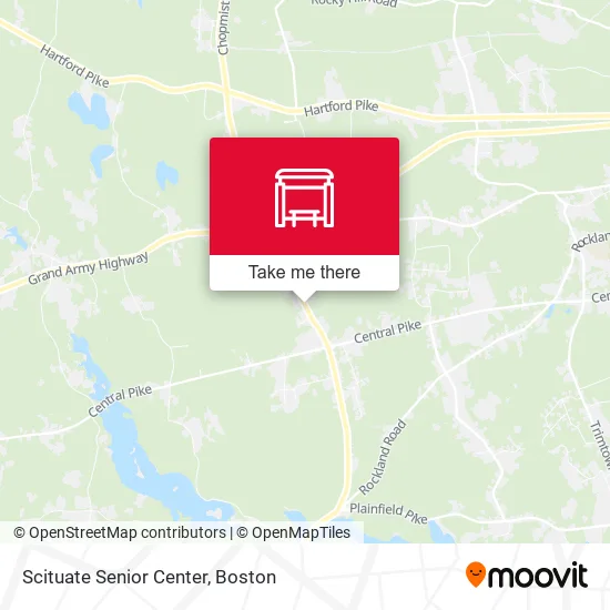 Scituate Senior Center map