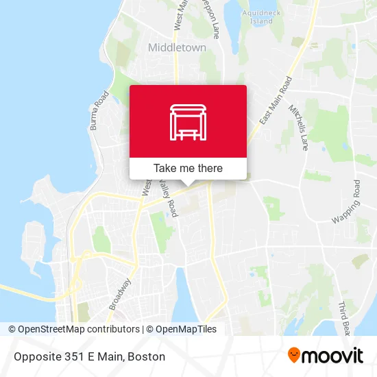 Opposite 351 E Main map