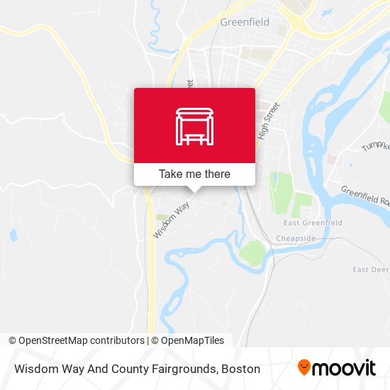 Mapa de Wisdom Way And County Fairgrounds