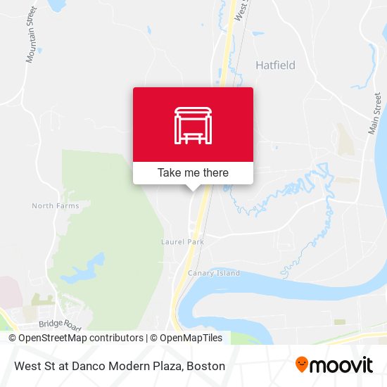 West St at Danco Modern Plaza map