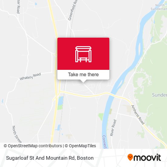 Mapa de Sugarloaf St And Mountain Rd