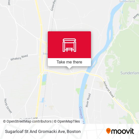 Sugarloaf St And Gromacki Ave map
