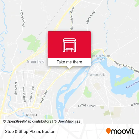 Stop & Shop Plaza map