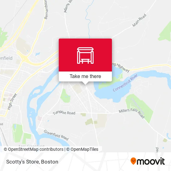 Mapa de Scotty's Store