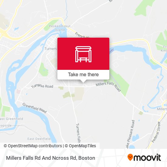 Mapa de Millers Falls Rd And Ncross Rd