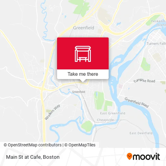 Mapa de Main St at Cafe
