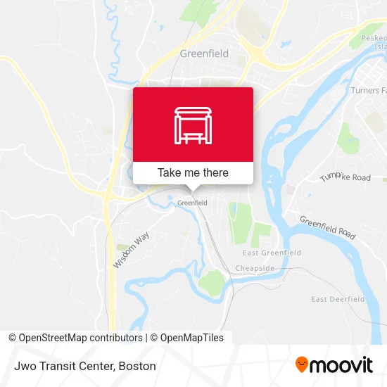 Mapa de Jwo Transit Center