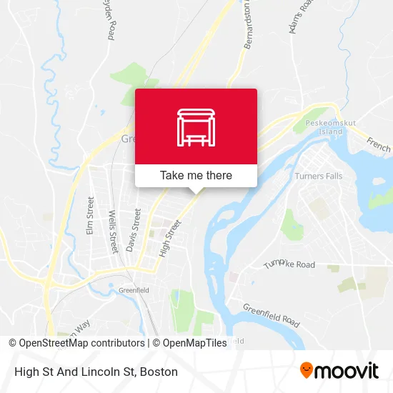 High St And Lincoln St map