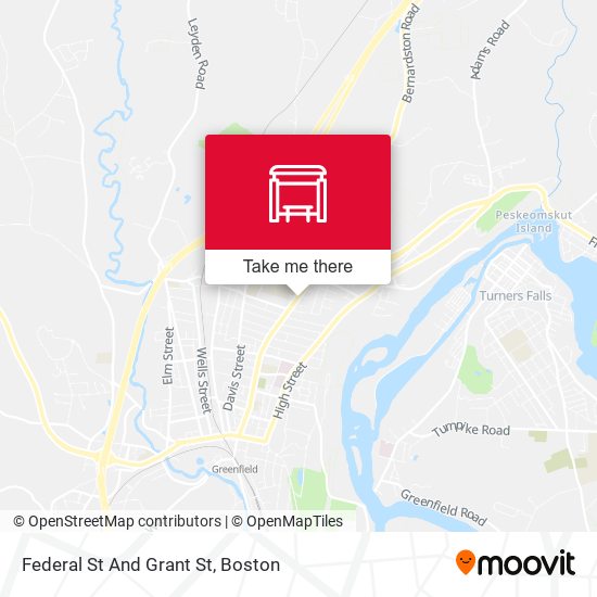Federal St And Grant St map