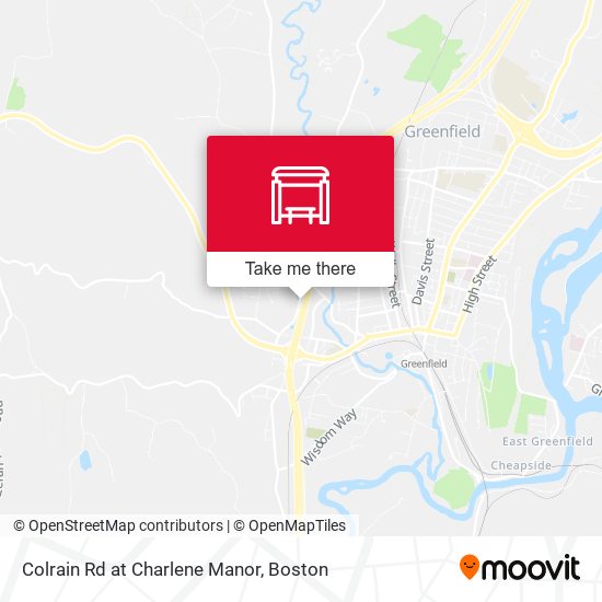 Colrain Rd at Charlene Manor map