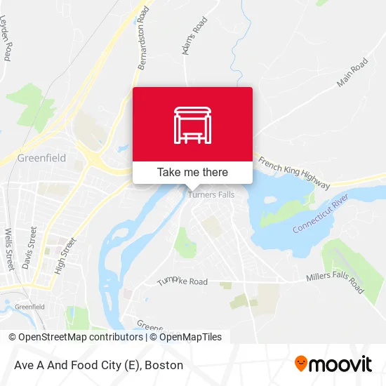 Ave A And Food City (E) map