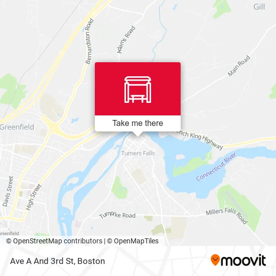 Mapa de Ave A And 3rd St