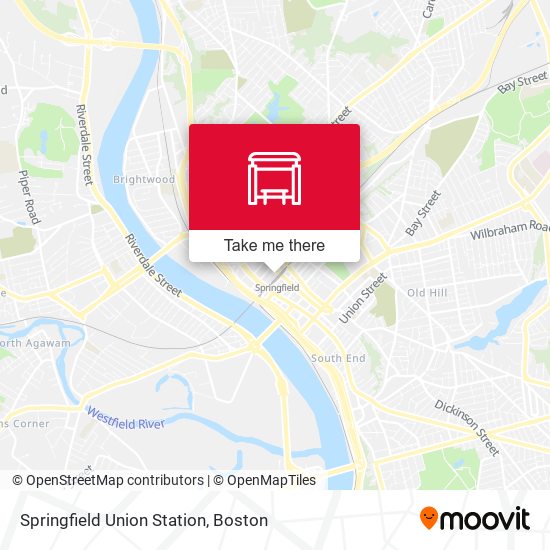 Mapa de Springfield Union Station
