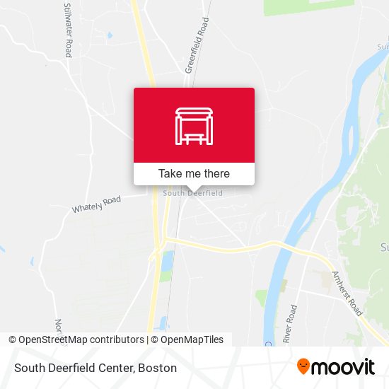 Mapa de South Deerfield Center