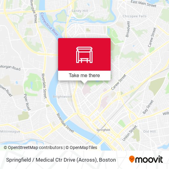 Springfield / Medical Ctr Drive (Across) map