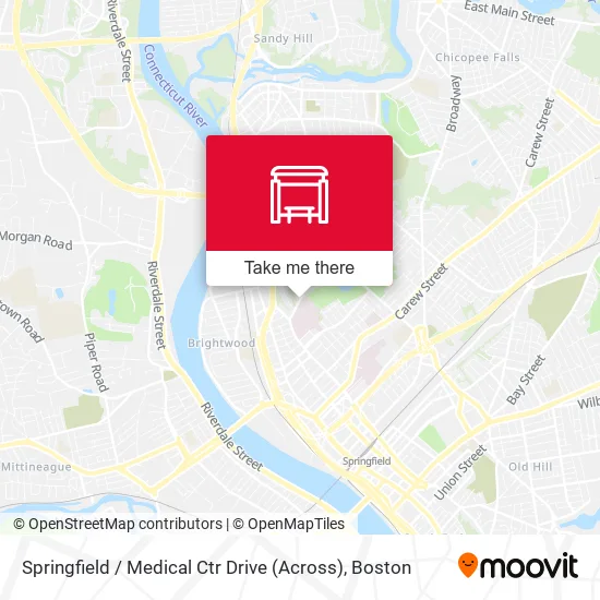 Springfield / Medical Ctr Drive (Across) map