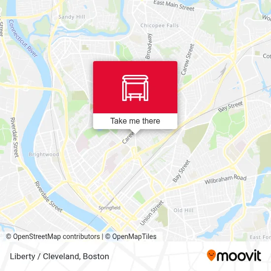 Liberty / Cleveland map