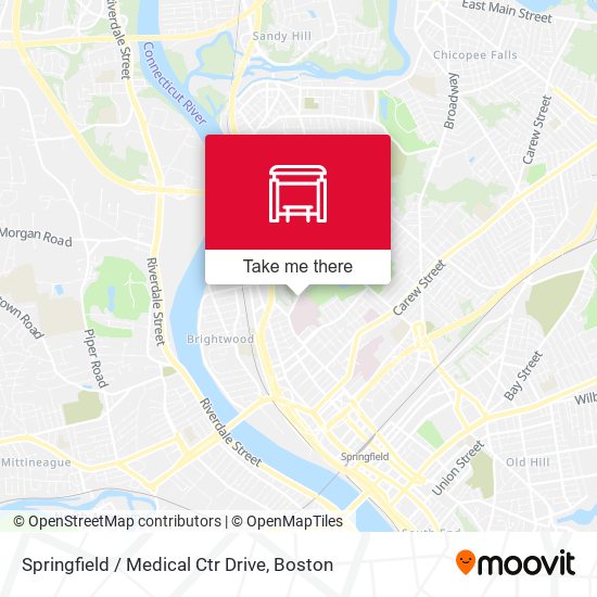 Springfield / Medical Ctr Drive map