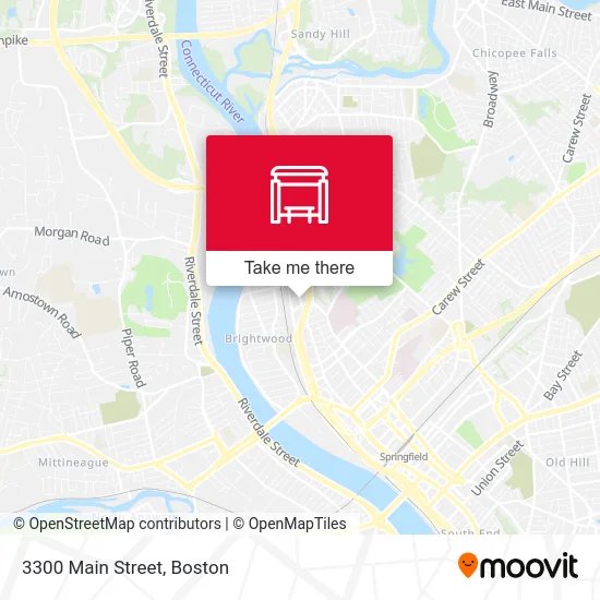 3300 Main Street map