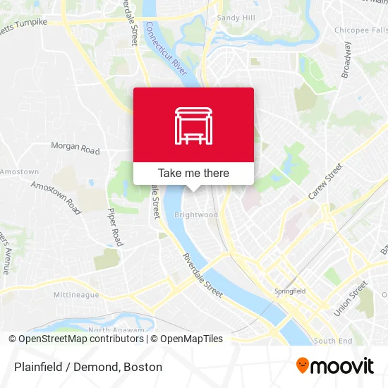 Plainfield / Demond map