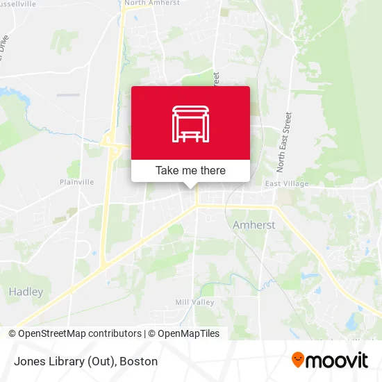Jones Library (Out) map