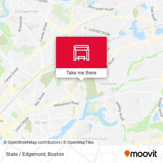 State / Edgemont map