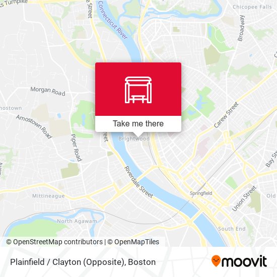 Plainfield / Clayton (Opposite) map