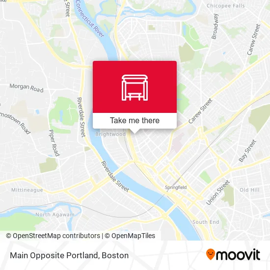 Main Opposite Portland map