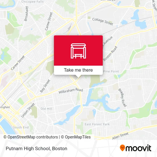 Putnam High School map