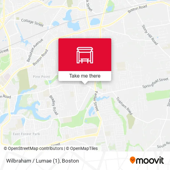 Wilbraham / Lumae (1) map
