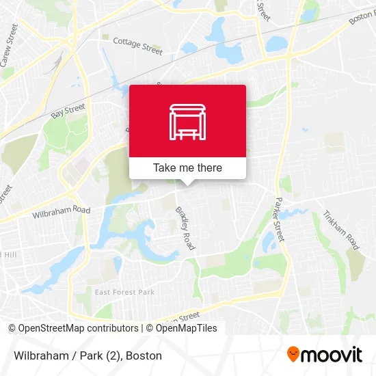 Wilbraham / Park (2) map