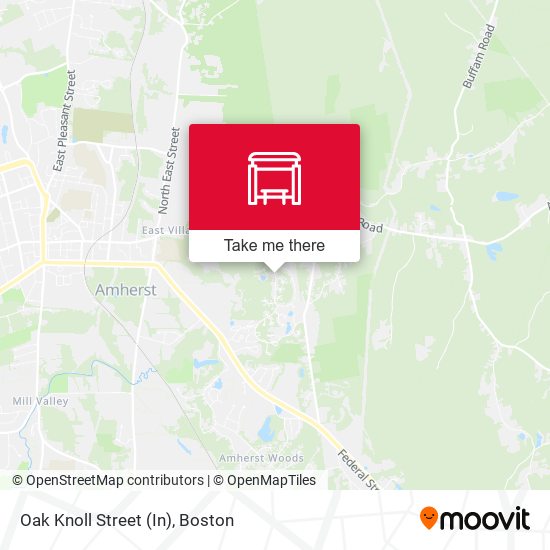 Mapa de Oak Knoll Street (In)