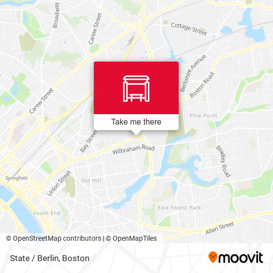 State / Berlin map