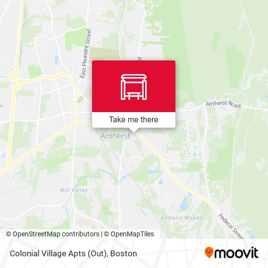 Colonial Village Apts (Out) map