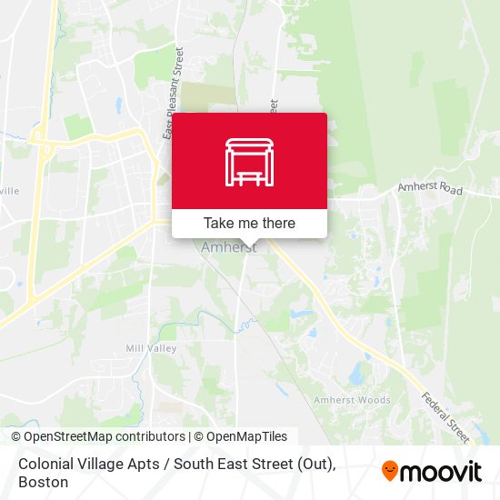 Mapa de Colonial Village Apts / South East Street (Out)